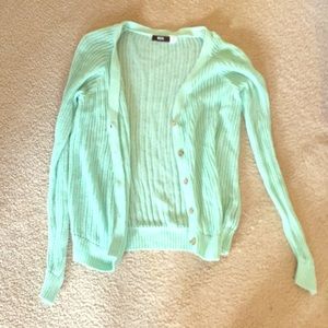 Urban Outfitters mint cardigan